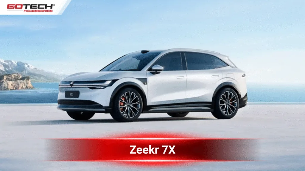 Zeekr 7X – SUV điện cao cấp tổng quan nhìn từ trên xuống
